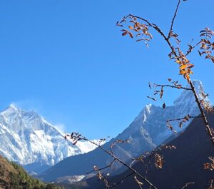 view from Tengboche