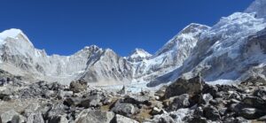 Way to Everest base camp trek
