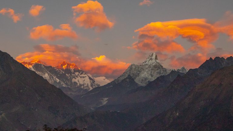 View during the Everest Three Passes trek