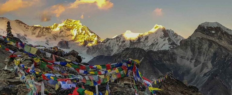 View during the Everest Three Passes trek