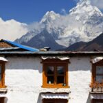 Mt Ama Dalam view from Pangboche